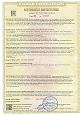 Сертификат соответствия таможенного союза на детскую обувь